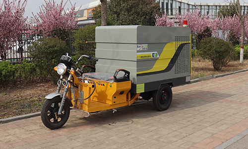 三輪電動(dòng)高壓清洗車，小吃街清洗神器