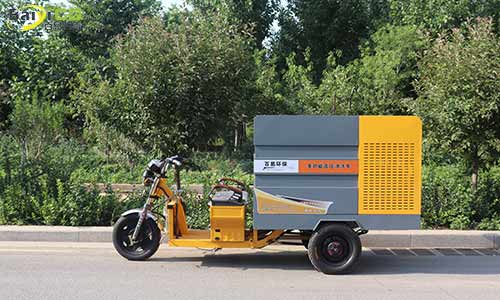 小型電動(dòng)高壓清洗車，道路水掃環(huán)衛(wèi)清潔小助手