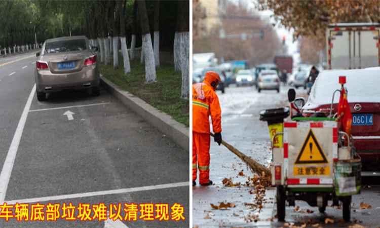 夏季純電動(dòng)小型洗掃車清掃路邊的優(yōu)勢