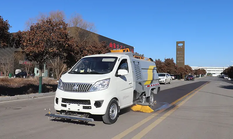 高效環保的城市清潔利器：新能源洗掃車